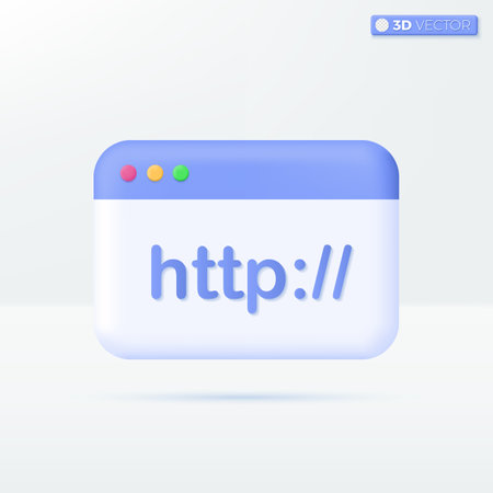 Web page Development icon symbols. Coding language, Programming, Software concept. 3D vector isolated illustration design. Cartoon pastel Minimal style. You can used for mobile app, ux, ui, print ad.のイラスト素材