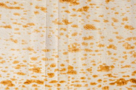 Lavash, texture of thin traditional freshly baked oriental bread, background Armenian lavash.