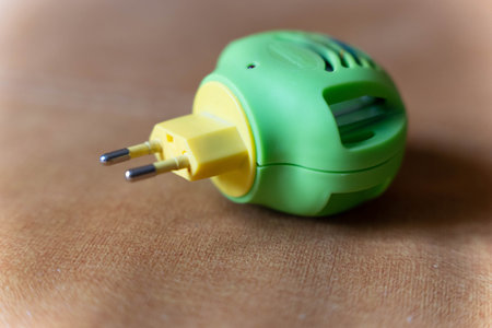 Electric anti-mosquito fumigator protecting from insect bitesの写真素材