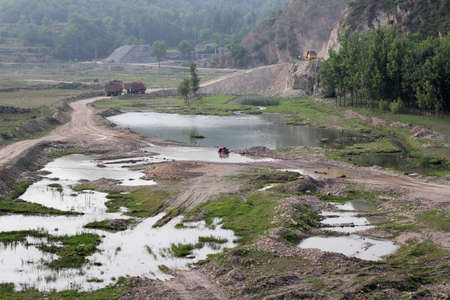 Chinese Countrysideの写真素材