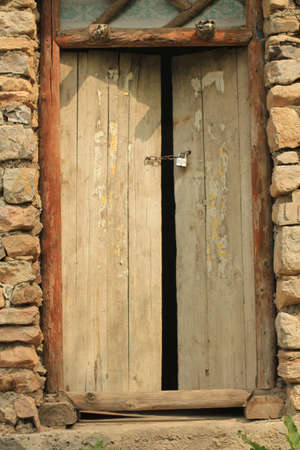 Chinese Wooden Doorの写真素材