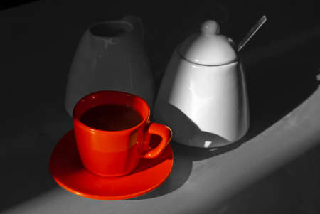 Red Cup of Coffeeの写真素材