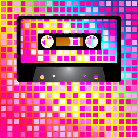 Retro Party Backgroundのイラスト素材