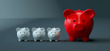 Piggy Bank save money investmentの写真素材