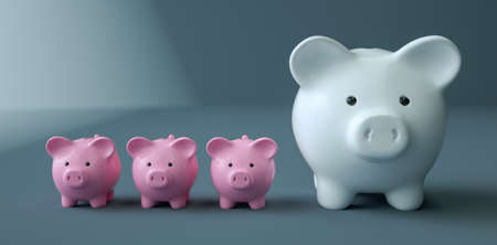 Piggy Bank save money investmentの写真素材