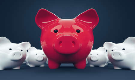 Piggy Bank save money investmentの写真素材