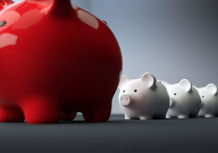 Piggy Bank save money investmentの写真素材