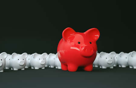 Piggy Bank save money investmentの写真素材