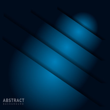 Blue background overlap layer on blue dark for background design. Vector illustrationのイラスト素材