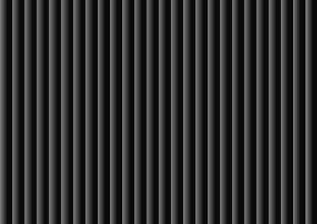 Abstract vertical grey color texture on black background. Vector illustrationのイラスト素材