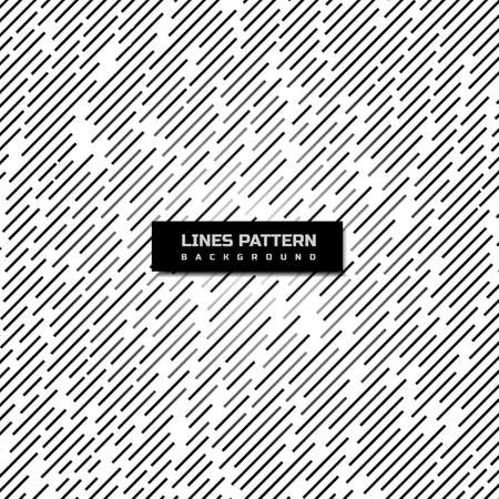 Black and white stripped lines seamless pattern background. You can use for ad, poster, template, business presentation. Vector illustrationのイラスト素材