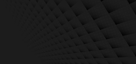 Abstract banner web geometric black square pattern corporate design background. Vector illustration