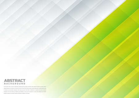 Abstract diagonal white, lemon green on background.You can use for template brochure design. poster, banner web, flyer, etc. Vector illustrationのイラスト素材