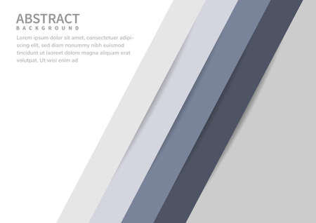 Abstract background diagonal lines white and gray color tone. Vector illustrationのイラスト素材