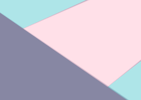 Abstract template paper sheet overlap blue, purple, green pastel color background. You can use for...