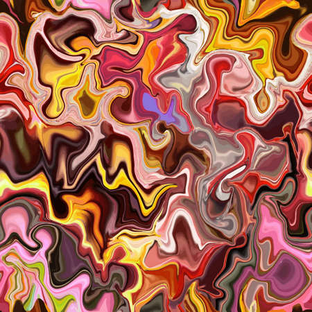 Marble texture seamless abstract pattern, background. Seamless liquid fluid marbling flow effect. Ebru style, silver, gold, aqua. Vector illustrationのイラスト素材