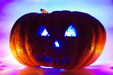 Halloween pumpkinの写真素材
