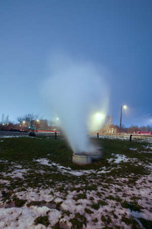 Toxic steamの写真素材