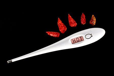 Hot chilli pepers