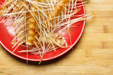 Fish bone wallpaperの写真素材