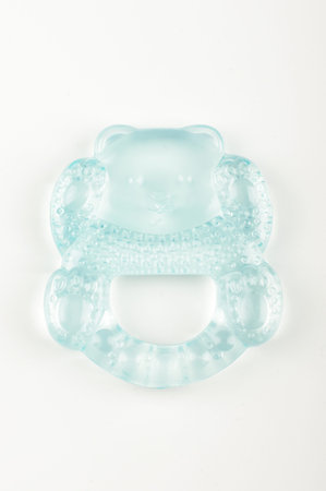 Baby teether isolated
