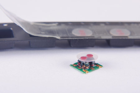 RF balun transformer and reel of SMD components for pick and place machine