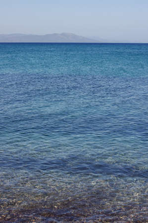 Quiet sea scene in Kos island, Greeceの写真素材