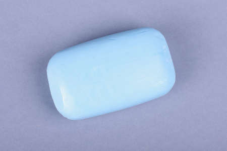 Soap isolated on the gray backgroundの写真素材