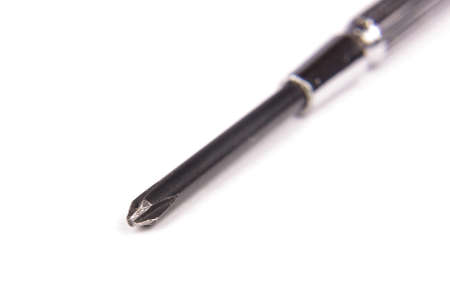 Jeweler's screwdriver tip macro close upの写真素材