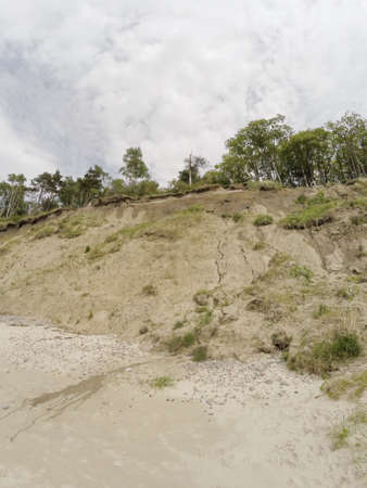 Dutch hat (Olando kepure) beach close to Karkle, Klaipeda, Lithuaniaの写真素材