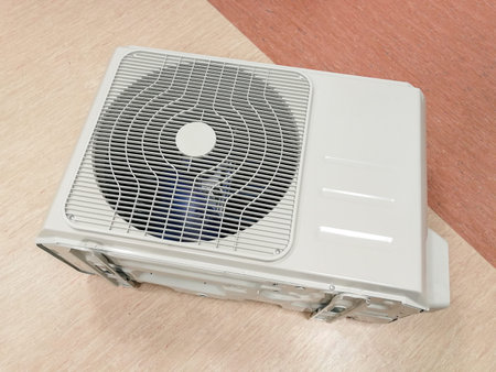 Outdoor unit of air conditioning system prepared for installation