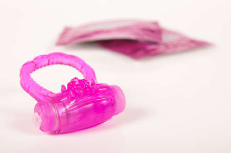 Vibrating sex toy for maleの写真素材