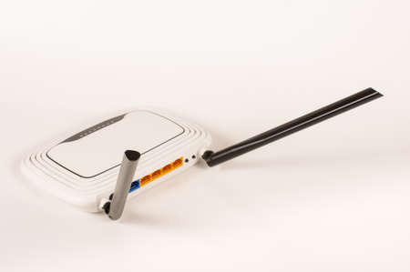 Wireless router for wifi hotspotsの写真素材