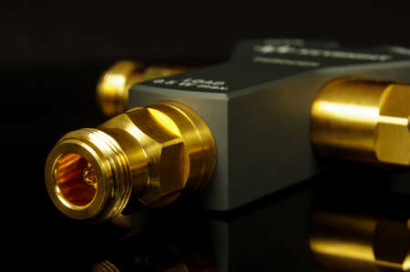 Special microwave frequency measurement tool for measurements calibrationの写真素材