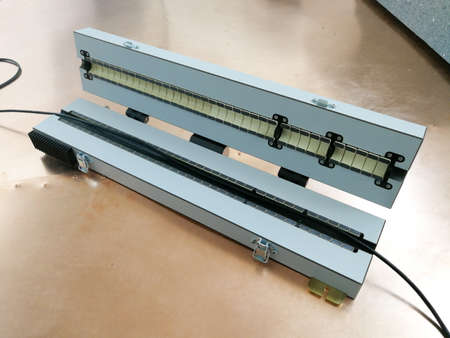 EM-clamp for conducted immunity test for electromagnetic compatibility for investigating shielding and immunityの写真素材