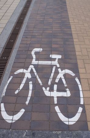 Bike trail の写真素材