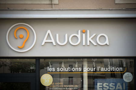 audika signboardのeditorial素材