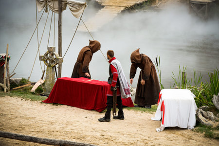 medieval show in puy du fou