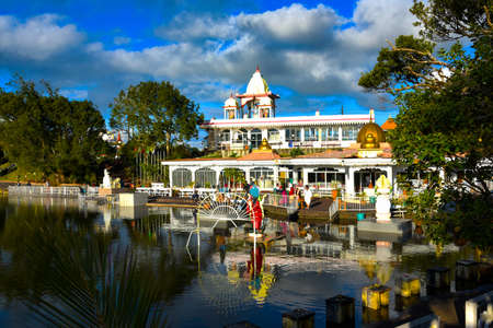 grand bassin in mauritius islandのeditorial素材