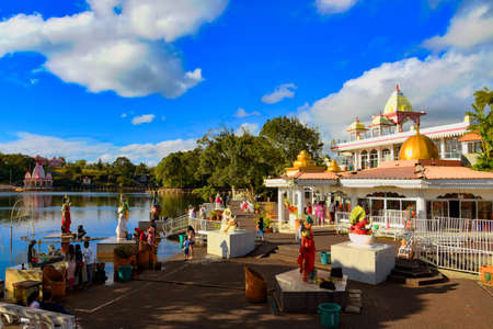 grand bassin in mauritius islandのeditorial素材