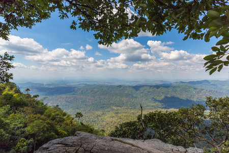 the hill at chaiyapum in thailand