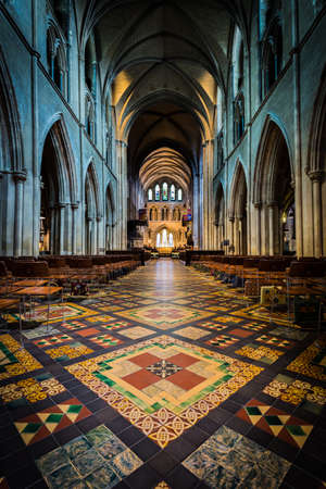 St. Patrick's Cathedral in irelandのeditorial素材