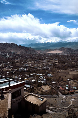Leh villageの写真素材