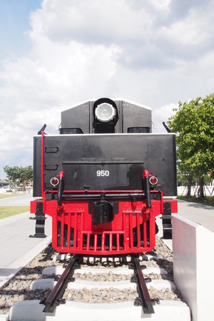 Vintage locomotive trainのeditorial素材