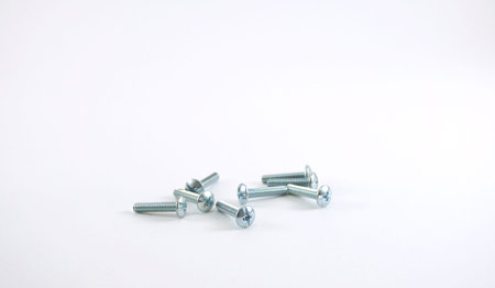 isolated image of Aluminum bolts