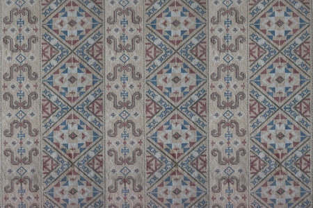 Seamless pattern of combination of  the geometric shape fabric texture