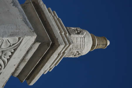 Indian-Thai style columnの写真素材