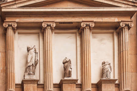 Wall of the Architectural Museum in Istanbul, Turkeyのeditorial素材