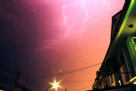 thunderboltの写真素材