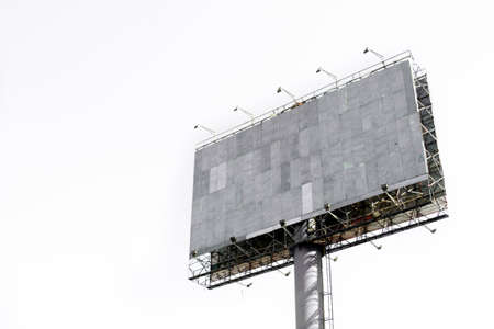 isolate of Tall billboards for advertising の写真素材